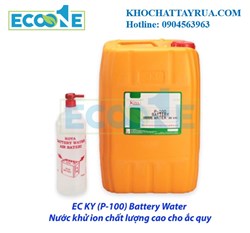 EC KY P100 Battery Water Nước khử ion chất lượng cao cho ắc quy công nghiệp và dân dụng